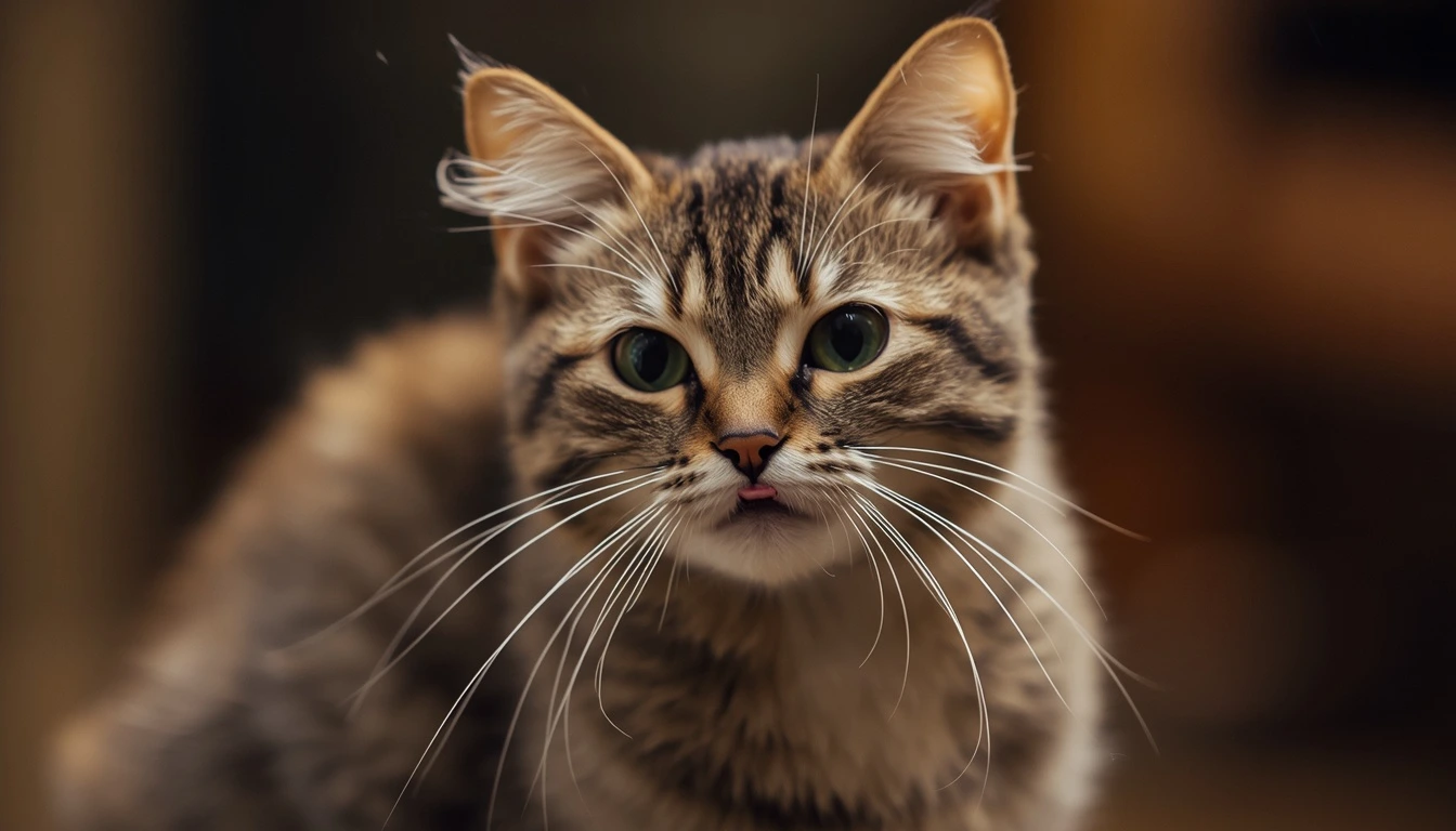Gato brincando com brinquedo interativo, promovendo a atividade física e a saúde.